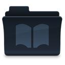 Library, Folder DarkSlateGray icon