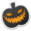 carved, pumpkin DarkSlateGray icon