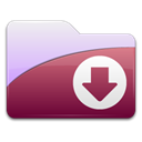 Downloads Lavender icon