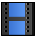 mobile phone, smartphone, film, Cell phone, Iphone, video, movie DarkSlateGray icon