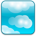 weather, Cloud, climate DarkTurquoise icon