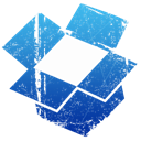 dropbox Black icon