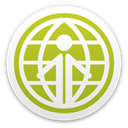 disc, Disk, showcase, earth, save, world, globe YellowGreen icon