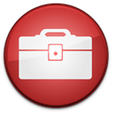 Badge, Toolbox Brown icon