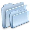 multi, Folder, badged LightSteelBlue icon