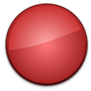 Empty, Blank, red, Badge IndianRed icon