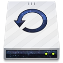 drive, time, machine, history WhiteSmoke icon