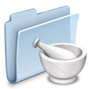 badged, Recipe, Folder LightSteelBlue icon