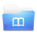 Library CornflowerBlue icon