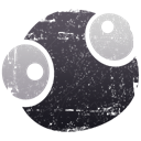 world, earth, globe, Goo DarkSlateGray icon