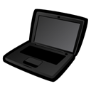 Macbook, Black Black icon