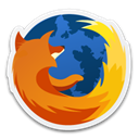 Firefox, Browser Black icon