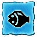 Animal, fish, glyph DodgerBlue icon