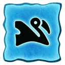 glyph, pelican DodgerBlue icon