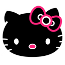 kitty, mac Black icon