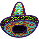 sombrero Black icon