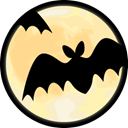 bat Black icon