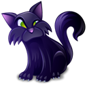 halloween, Animal, Cat Black icon