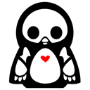 comp, Penguin Black icon