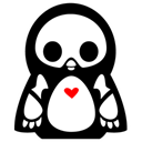 Penguin Black icon