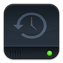 time, disc, Dark, Disk, history, machine, save DarkSlateGray icon