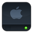 Dark, Disk, save, disc, Apple DarkSlateGray icon