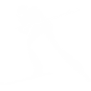 cross, Skiing, Country Black icon