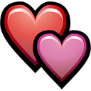 Hearts Black icon