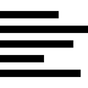 Text Format, Text Lines, lines, Text Formatting, interface, Text Alignment Black icon