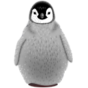 Penguin, baby DarkGray icon