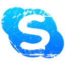 Skype DodgerBlue icon