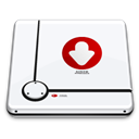 Downloads, Folder WhiteSmoke icon