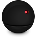 red, Computer Black icon