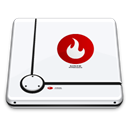 Folder, Burn WhiteSmoke icon