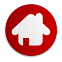 homepage, Building, Home, house DarkRed icon