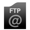 Ftp Black icon