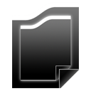 File, paper, document Black icon