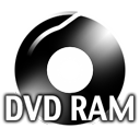 dvdram Black icon