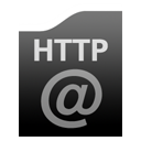 http Black icon