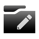 appsfolder Black icon