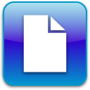 File, document, paper RoyalBlue icon