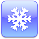 snowflake LightSkyBlue icon