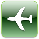 airplane, Plane DarkSeaGreen icon