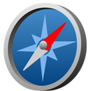 Browser, safari SteelBlue icon