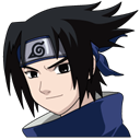 uchiha, sasuke Black icon
