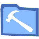 Folder, Developer, isystem LightSkyBlue icon