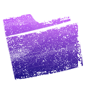 purple, Folder Black icon