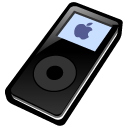 Black, ipod, nano Black icon