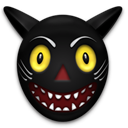 halloween, Animal, Cat Black icon