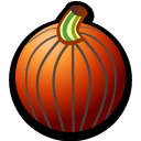 food, pumpkin Black icon